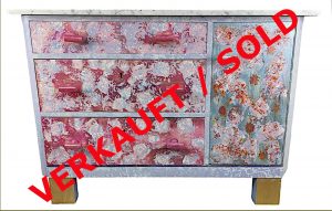 Extravagante Vintage Design-Kommode "PETERLE"