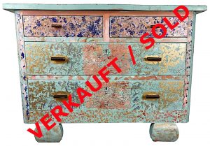 Extravagante Vintage Design-Kommode "TEDDY"