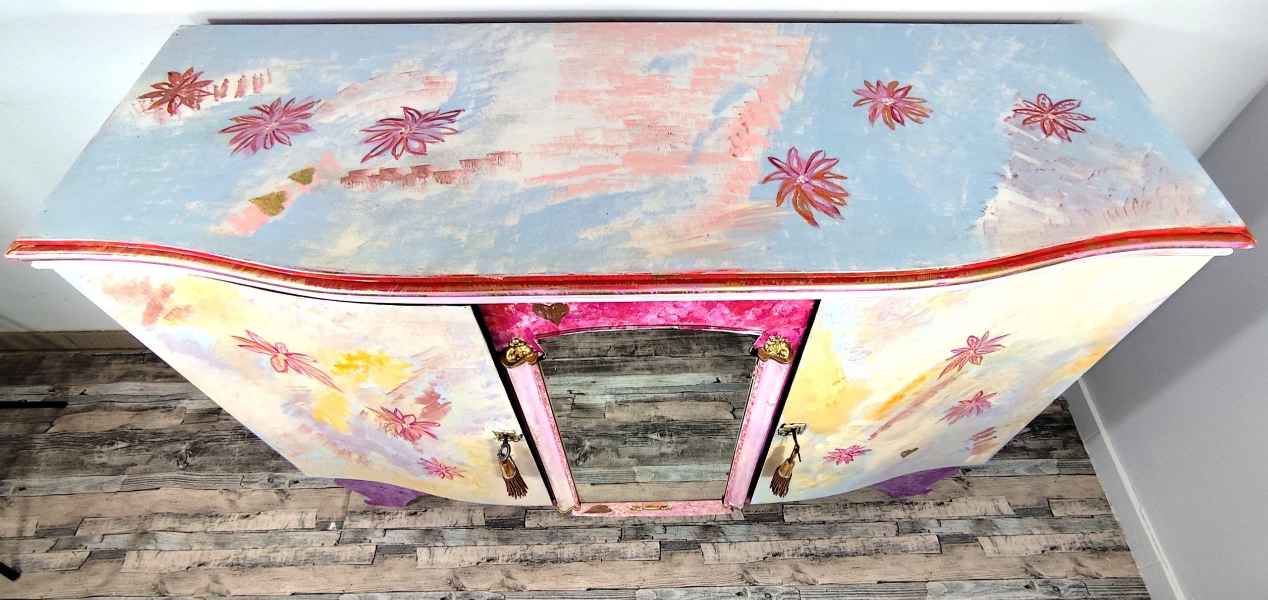 Extravagante Vintage Design-Kommode "ROSEMARIE" – Bild 3